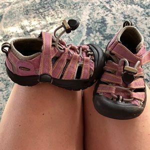 Toddler Girl’s Keen water shoes
